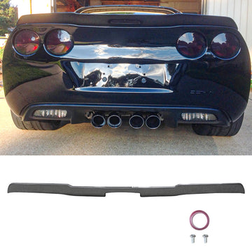 For 2005-2013 Chevrolet Corvette C6 Rear Spoiler Trunk Wing Spoiler Carbon Fibre Look